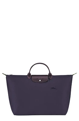 Longchamp Large Le Pliage Recycled Travel Bag in Bilberry at Nordstrom