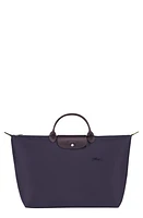 Longchamp Large Le Pliage Recycled Travel Bag in Bilberry at Nordstrom