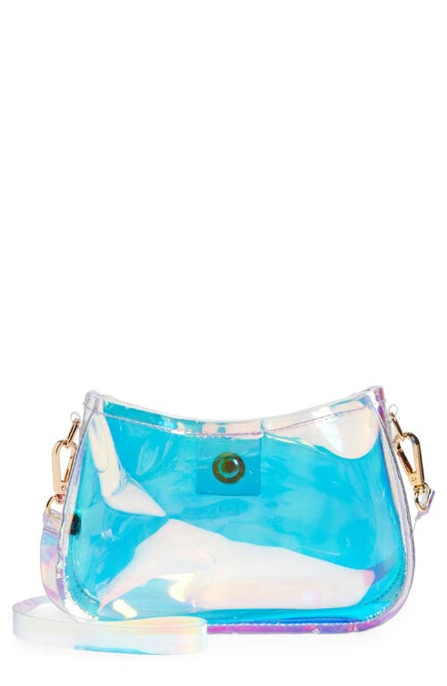 Capelli New York Kids' Iridescent Shoulder Bag in Light Blue at Nordstrom