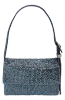 Benedetta Bruzziches Vitty La Mignon Crystal Mesh Shoulder Bag in Boyfriend Denim at Nordstrom