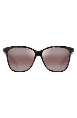 Maui Jim Liquid Sunshine 58mm PolarizedPlus2 Sunglasses in Red Tortoise at Nordstrom