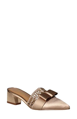 J. Reneé Randa Bow Mule Beige at Nordstrom,