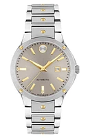 Movado SE Automatic Bracelet Watch, 33mm in Silver/Grey at Nordstrom