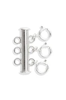 Set & Stones Layered Necklace Detangler in Silver at Nordstrom