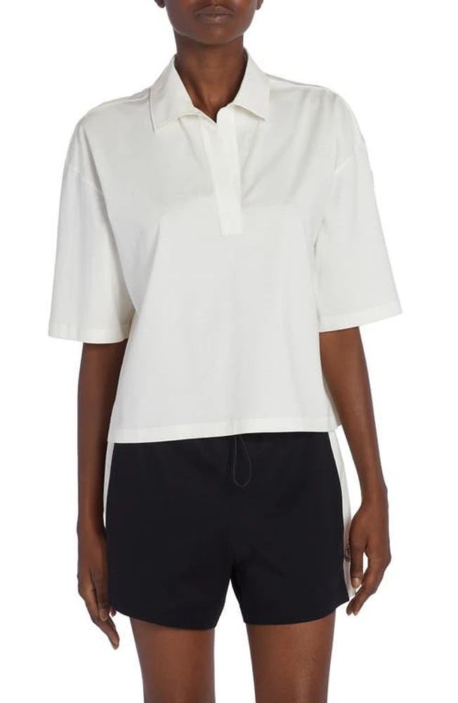 Moncler Johnny Collar Cotton Popover Shirt at Nordstrom,