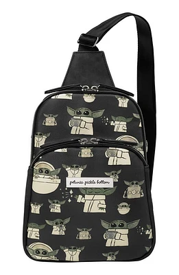 Petunia Pickle Bottom x Disney The Child Crisscross Sling Bag in Black at Nordstrom