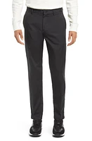 BOSS Spectre Water Repellent Slim Fit Chino Pants Black at Nordstrom,