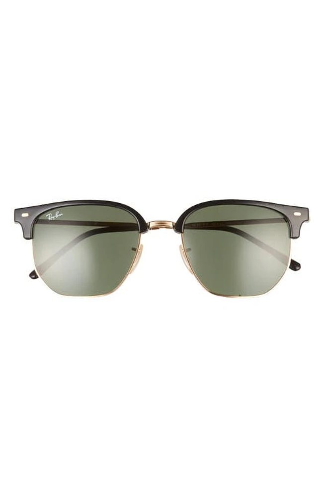 Ray-Ban Clubmaster 55mm Square Sunglasses in Black at Nordstrom