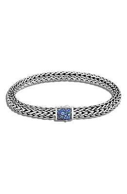 John Hardy Classic Chain Reversible 6.5mm Bracelet in Silver at Nordstrom