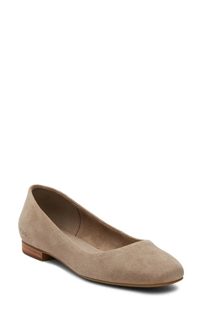 TOMS Briella Ballet Flat Natural at Nordstrom