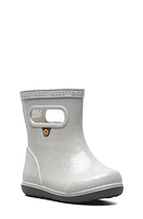 Bogs Skipper II Waterproof Rain Boot Silver at Nordstrom, M