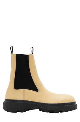 burberry Gabriel Creeper Chelsea Boot Custard at Nordstrom,