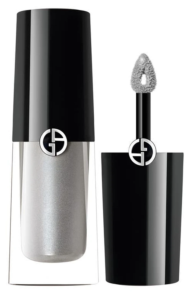 ARMANI beauty Eye Tint Longwear Liquid Eyeshadow in 1S Silver at Nordstrom