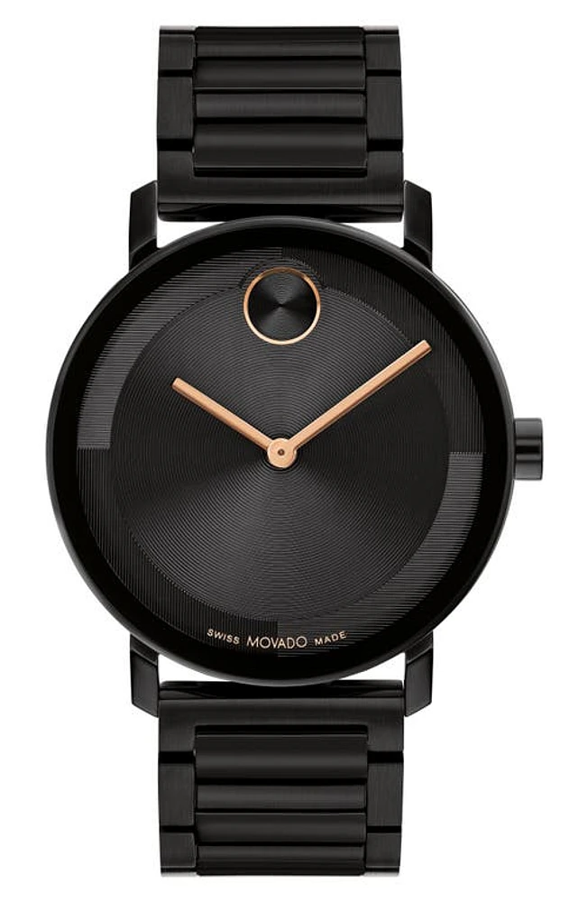 Movado Bold Evolution 2.0 Bracelet Watch, 40mm in Black at Nordstrom