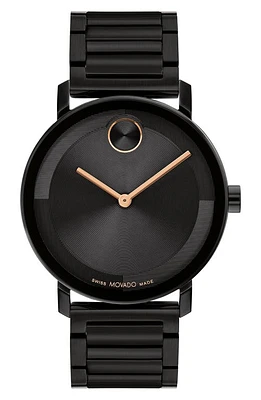 Movado Bold Evolution 2.0 Bracelet Watch, 40mm in Black at Nordstrom