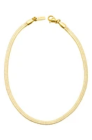 st. Moran Edie Herringbone Chain Anklet in Gold at Nordstrom