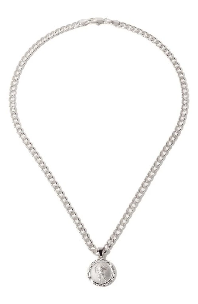 Child of Wild The Cupid Necklace in Silver at Nordstrom