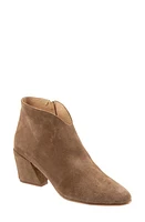 Bueno Sophie Block Heel Bootie Tobacco Suede at Nordstrom,