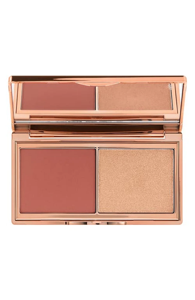 Charlotte Tilbury Hollywood Blush & Glow Face Palette in Tan/Deep at Nordstrom