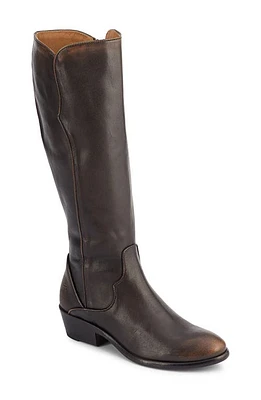 Frye Carson Piping Knee High Boot Black Pallio at Nordstrom,