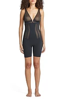 Commando Luxe Control High Waist Shaping Shorts Black at Nordstrom,