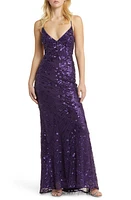 Lulus Photo Finish Sequin High-Low Maxi Dress at Nordstrom,