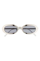 BP. 50mm Oval Sunglasses in Gold at Nordstrom