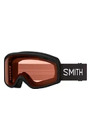 Smith Vogue 154mm Snow Goggles in Black /Rc36 at Nordstrom