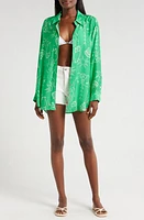 Seafolly Cover-Up Shirt Jade at Nordstrom,