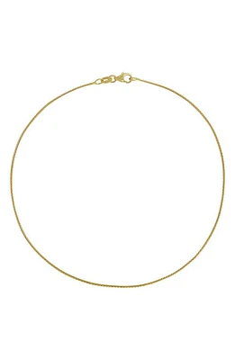 Bony Levy 14K Gold Chain Anklet in 14K Yellow Gold at Nordstrom, Size 13