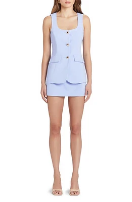 Amanda Uprichard Kya Sleeveless Romper Minidress at Nordstrom,