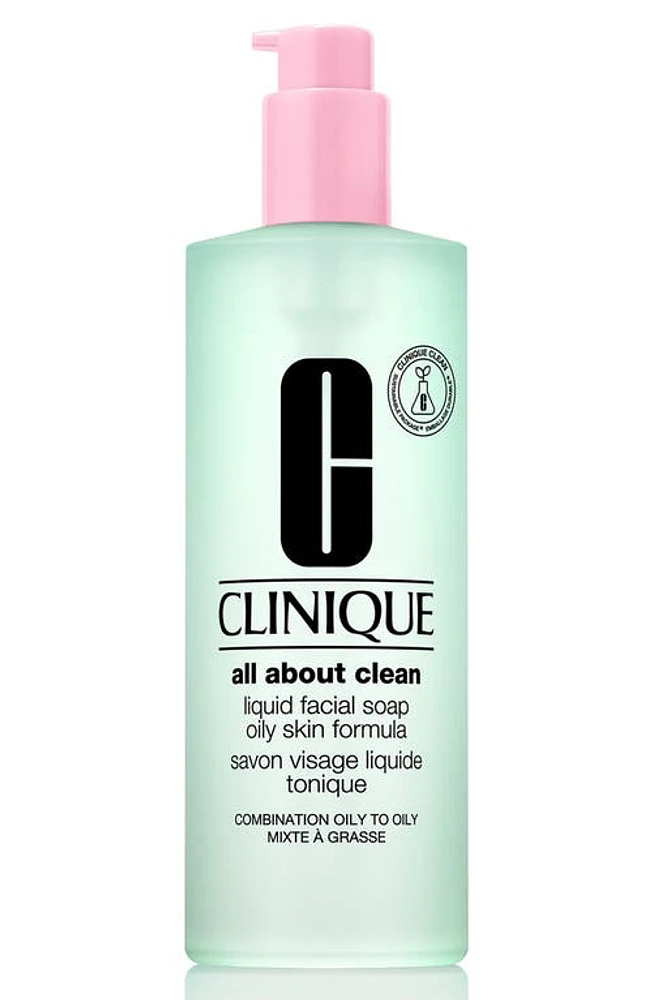 Clinique Jumbo All About Clean Liquid Facial Soap in Skin Type / at Nordstrom