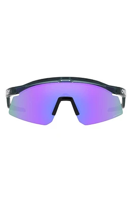 Oakley Hydra 37mm Prizm Semirimless Wrap Shield Sunglasses in Ruby at Nordstrom