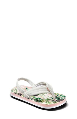 Reef Kids' Little Ahi Sandal in Zebra at Nordstrom, Size 9 M