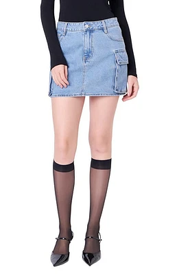 English Factory Denim Cargo Miniskirt at Nordstrom,