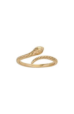 MADE BY MARY Snake Wrap Ring Gold at Nordstrom,