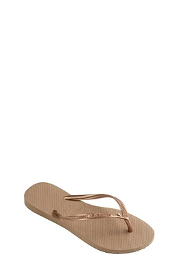 Havaianas Slim Crystal II Flip Flop Rose at Nordstrom,