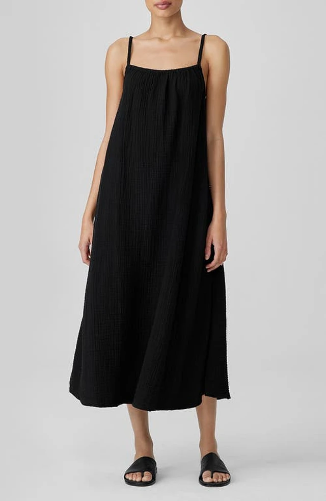 Nordstrom Eileen Fisher Cami Organic Cotton Gauze Dress at Nordstrom, | The  Summit