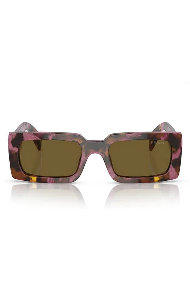 Prada 54mm Pillow Sunglasses in Brown Tort at Nordstrom