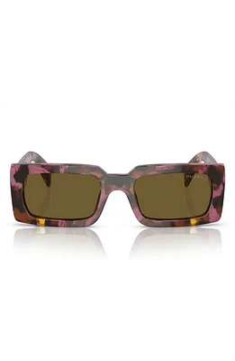 Prada 54mm Pillow Sunglasses in Brown Tort at Nordstrom