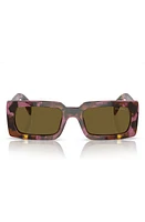 Prada 54mm Pillow Sunglasses in Brown Tort at Nordstrom