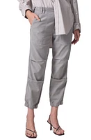 Citizens of Humanity Agni Crop Twill Utility Trousers Taupe at Nordstrom,