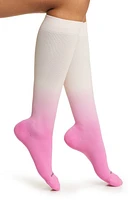 COMRAD Ombré Knee High Compression Socks in Berry Ombre at Nordstrom, Size Medium