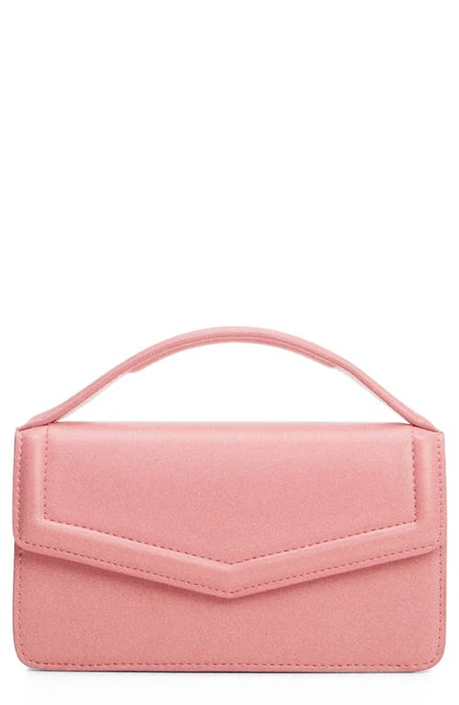 MANGO Faux Leather Crossbody Bag in Pink at Nordstrom