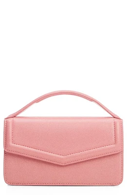 MANGO Faux Leather Crossbody Bag in Pink at Nordstrom