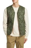 TAION Military Quilted Packable Water Resistant 800 Fill Power Down Vest Olive at Nordstrom,