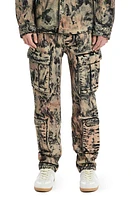 VAYDER Camo Print Straight Leg Cargo Jeans Jolson at Nordstrom,