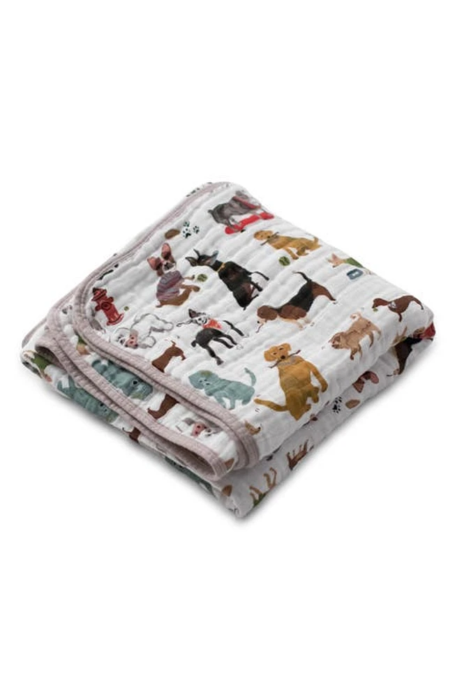 little unicorn Original Cotton Muslin Quilt in Woof at Nordstrom