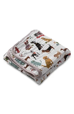 little unicorn Original Cotton Muslin Quilt in Woof at Nordstrom