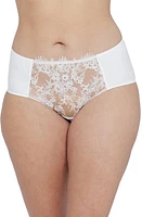 Skarlett Blue Entice Lace Trim Briefs /Nylon at Nordstrom,